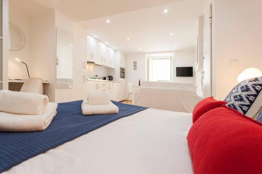 Charming Studio In Mouraria Lisbon Bagian luar foto